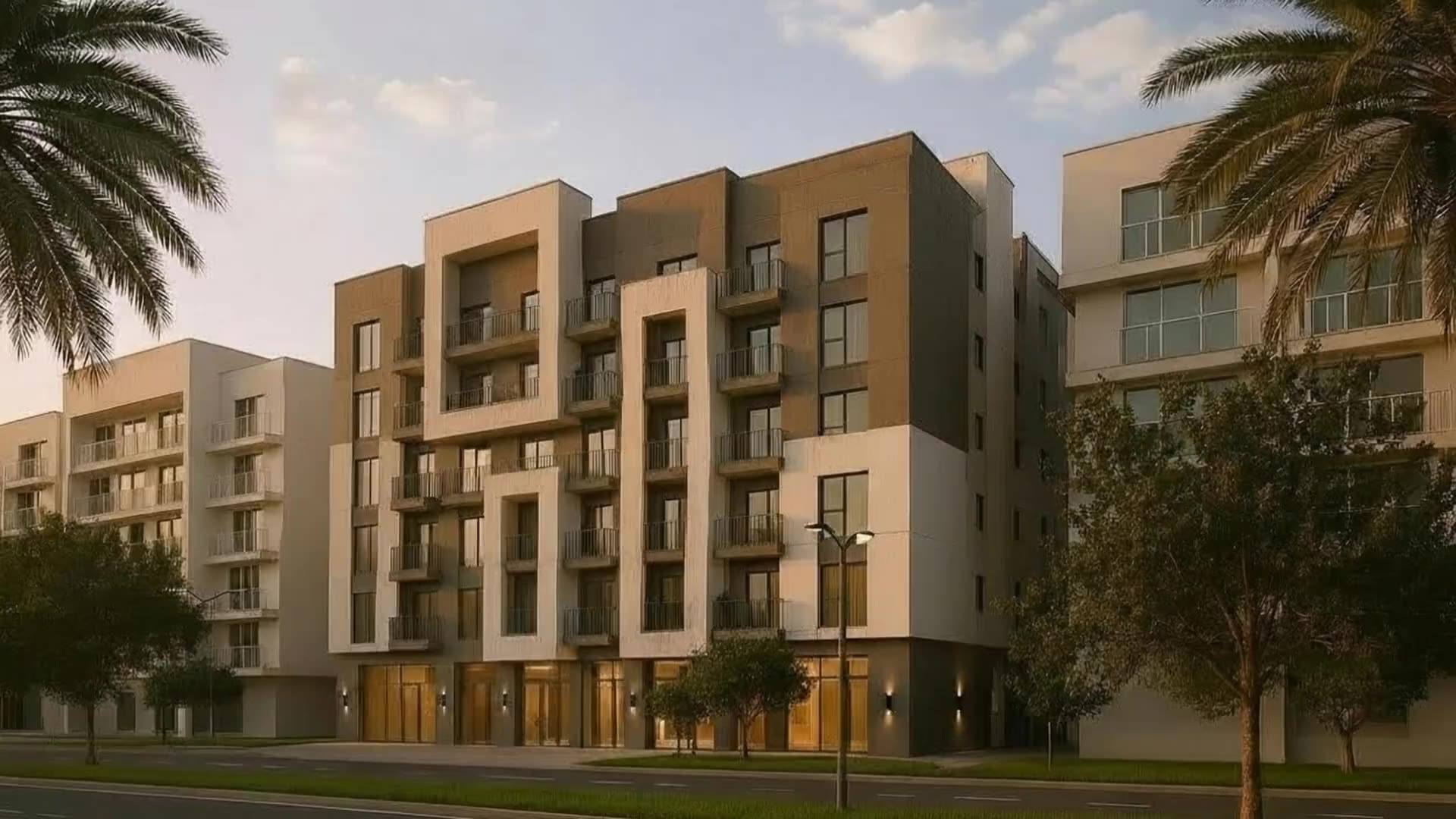 Reeman Residence 01 apartments for sale in Al Reeman, Al Shamkha, Abu Dhabi — building exterior