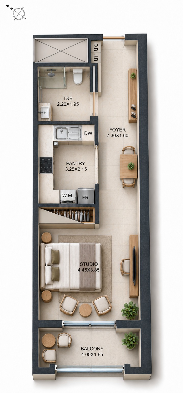Unit 306 layout